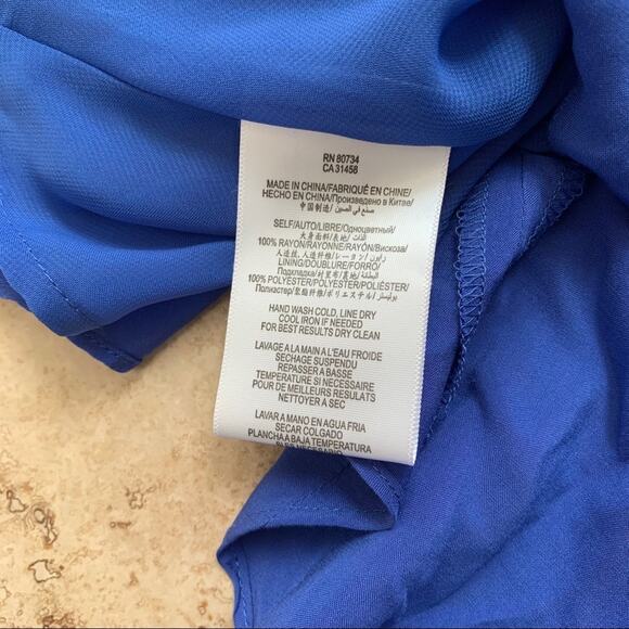 BCBG generation a symmetrical flow skirt lapis 4 - Picture 10 of 11